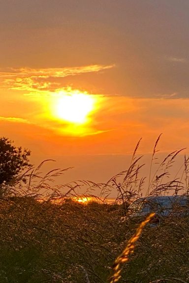 Sonnenuntergang am Strand