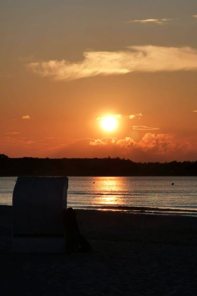 Sonnenuntergang am Strand